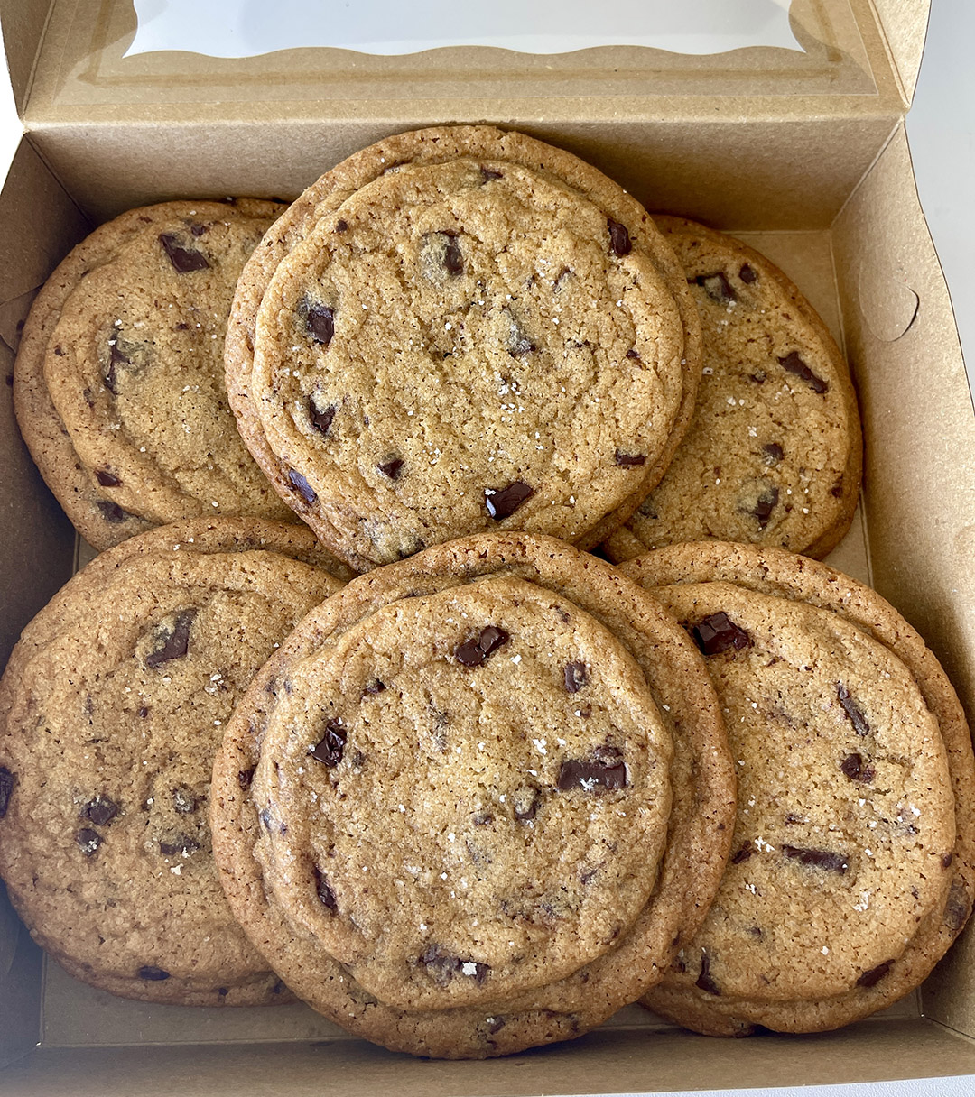 Dark Chocolate Chunk cookies